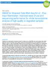 困难样本建库-SMARTer Stranded Total RNA-Seq Kit v2 - Pico Input Mammalian