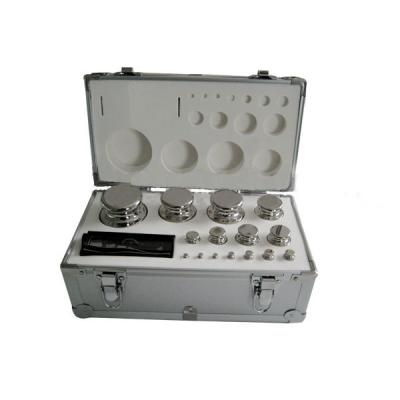 不锈钢普及系列砝码1mg~1kg组合 F2