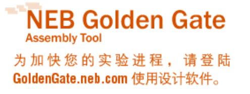NEB Golden Gate 组装混合液(停产有替代)                                #E1600S 15 次反应